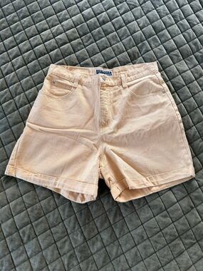 Exchange Yellow Denim Shorts
